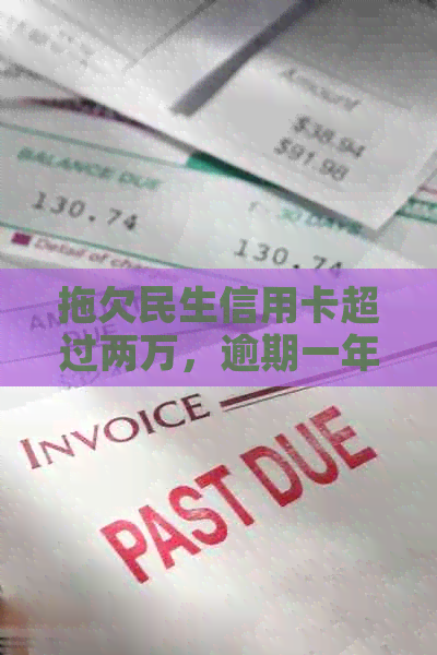 拖欠民生信用卡超过两万，逾期一年多仍未还款，将面临什么后果？