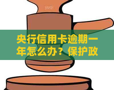 央行信用卡逾期一年怎么办？保护政策、后果及应对措全解析！