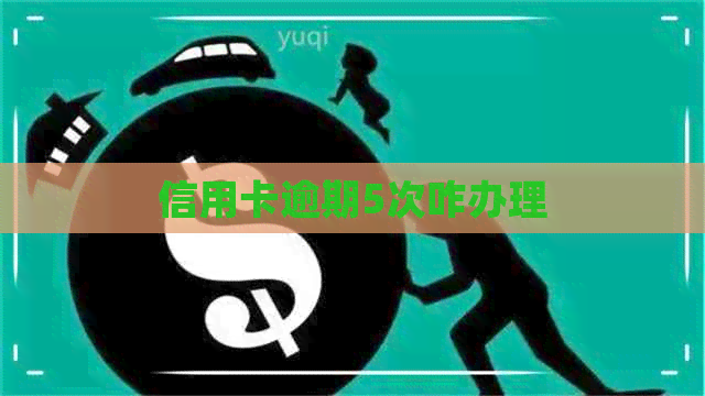 信用卡逾期5次咋办理