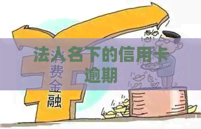 法人名下的信用卡逾期