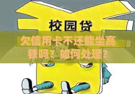 欠信用卡不还能坐高铁吗？如何处理？