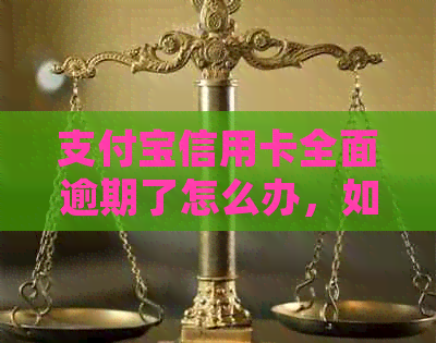 支付宝信用卡全面逾期了怎么办，如何解决逾期问题并进行还款？