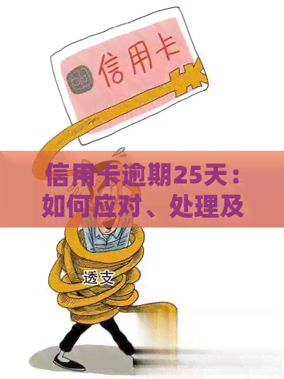 信用卡逾期25天：如何应对、处理及相关平台信息汇总
