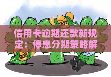 信用卡逾期还款新规定：停息分期策略解读