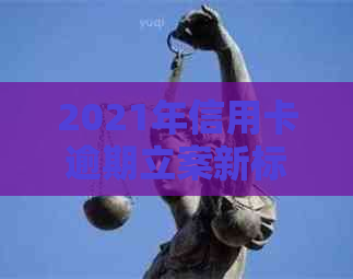 2021年信用卡逾期立案新标准：逾期量刑与立案流程详解-2020年信用卡逾期立案标准