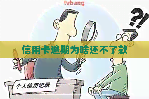 信用卡逾期为啥还不了款