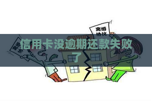 信用卡没逾期还款失败了