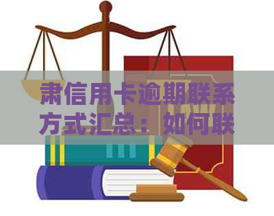肃信用卡逾期联系方式汇总：如何联系处理？