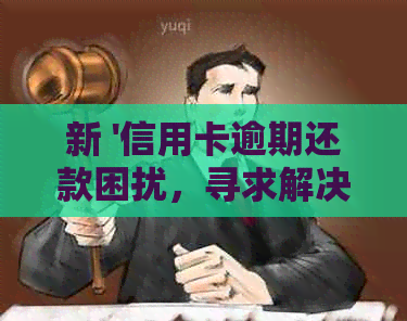 新 '信用卡逾期还款困扰，寻求解决方案解决拥有房子的信用问题'