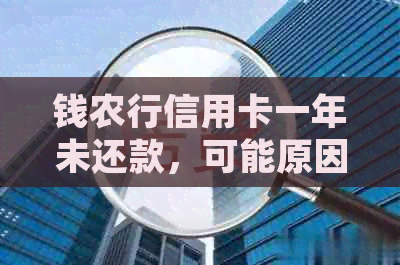 钱农行信用卡一年未还款，可能原因与后果全面解析：为何未被起诉及其影响
