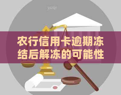农行信用卡逾期冻结后解冻的可能性及操作步骤