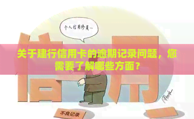 关于建行信用卡的逾期记录问题，您需要了解哪些方面？