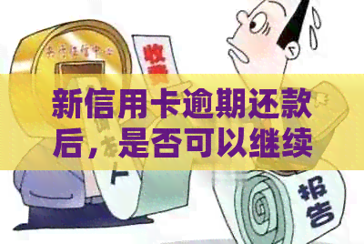 新信用卡逾期还款后，是否可以继续申请贷款？