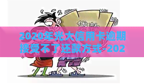 2020年光大信用卡逾期接受不了还款方式-2020年光大信用卡逾期接受不了还款方式的短信