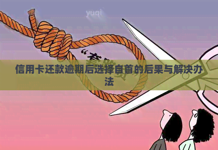 信用卡还款逾期后选择自首的后果与解决办法