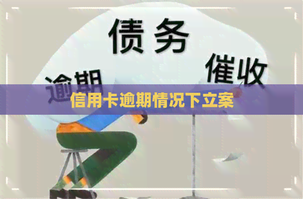 信用卡逾期情况下立案