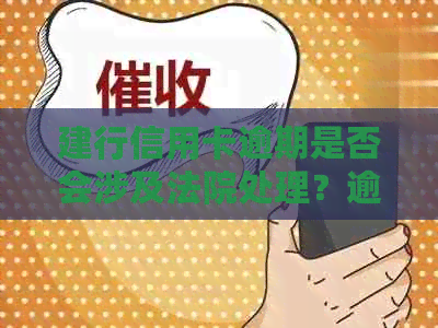建行信用卡逾期是否会涉及法院处理？逾期后可能面临的法律问题与解决方法