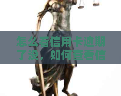怎么看信用卡逾期了没，如何查看信用卡是否逾期还款以及是否上？