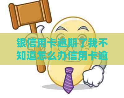 银信用卡逾期了我不知道怎么办信用卡逾期后果及自救办法