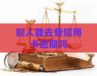别人能去查信用卡逾期吗