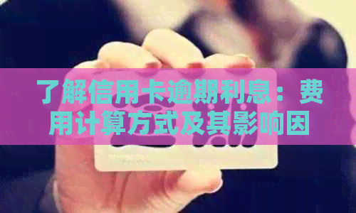 了解信用卡逾期利息：费用计算方式及其影响因素