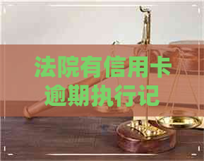 法院有信用卡逾期执行记录