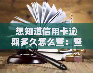 想知道信用卡逾期多久怎么查：查询具体时间、记录及影响。