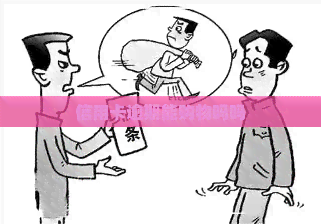 信用卡逾期能购物吗吗