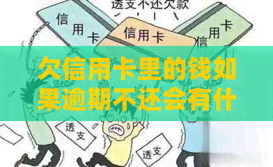 欠信用卡里的钱如果逾期不还会有什么后果-欠信用卡里的钱如果逾期不还会有什么后果吗