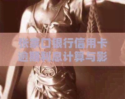 张家口银行信用卡逾期利息计算与影响：逾期3天、2天的后果及上情况
