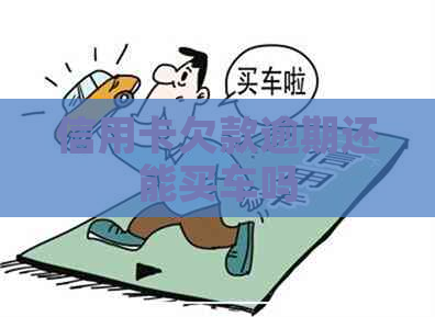 信用卡欠款逾期还能买车吗