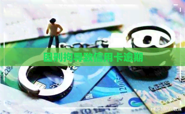 因刑拘导致信用卡逾期