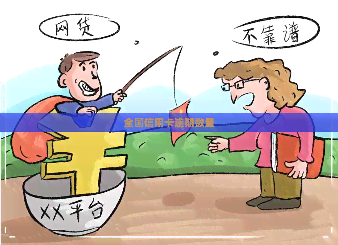 全国信用卡逾期数量