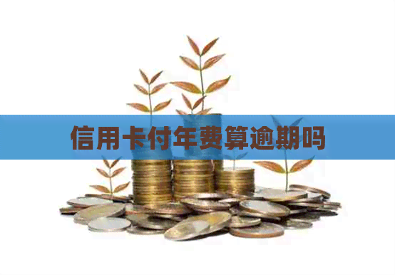 信用卡付年费算逾期吗