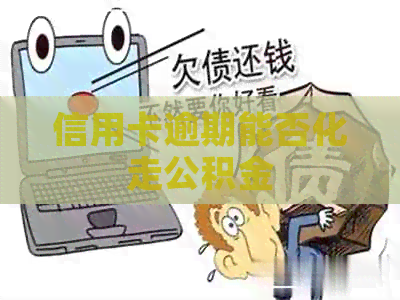 信用卡逾期能否化走公积金