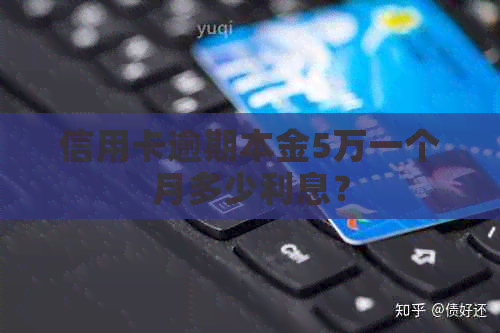 信用卡逾期本金5万一个月多少利息？
