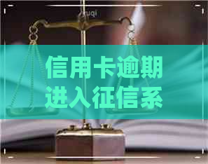 信用卡逾期进入系统