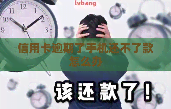 信用卡逾期了手机还不了款怎么办