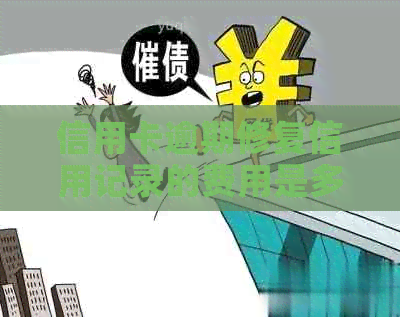 信用卡逾期修复信用记录的费用是多少？