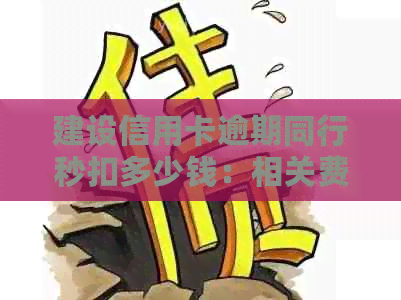 建设信用卡逾期同行秒扣多少钱：相关费用及法律后果解析