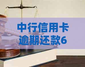 中行信用卡逾期还款6天是否构成逾期？了解相关政策和影响，确保信用无损