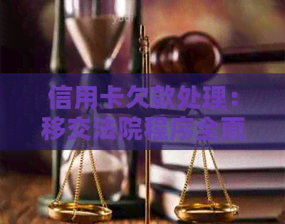 信用卡欠款处理：移交法院程序全面解析与解决方法