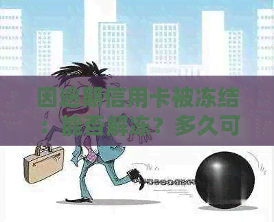 因逾期信用卡被冻结：能否解冻？多久可查流水？会成黑户吗？必须全额还款？
