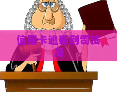 信用卡逾期到司法局