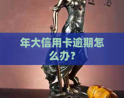 年大信用卡逾期怎么办？