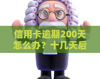 信用卡逾期200天怎么办？十几天后的影响和解决办法全解析！