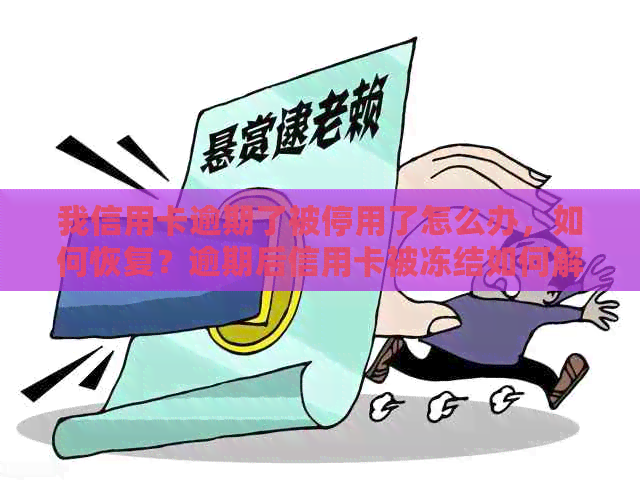 我信用卡逾期了被停用了怎么办，如何恢复？逾期后信用卡被冻结如何解开？