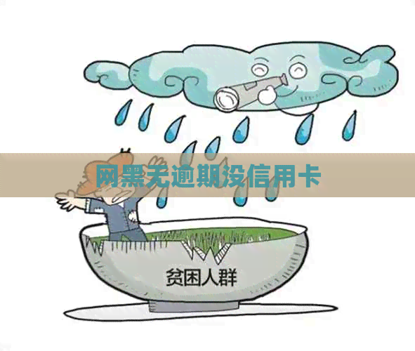 网黑无逾期没信用卡