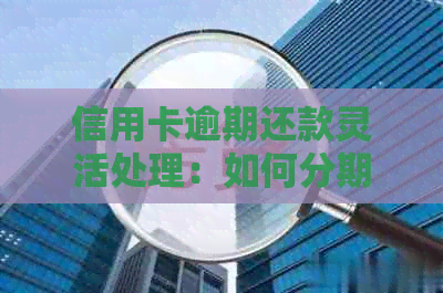 信用卡逾期还款灵活处理：如何分期偿还欠款