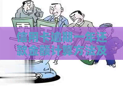 信用卡逾期一年还款金额计算方法及可能的影响全面解析